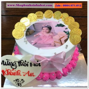 Bánh Sinh Nhật In Hình Ảnh - H318